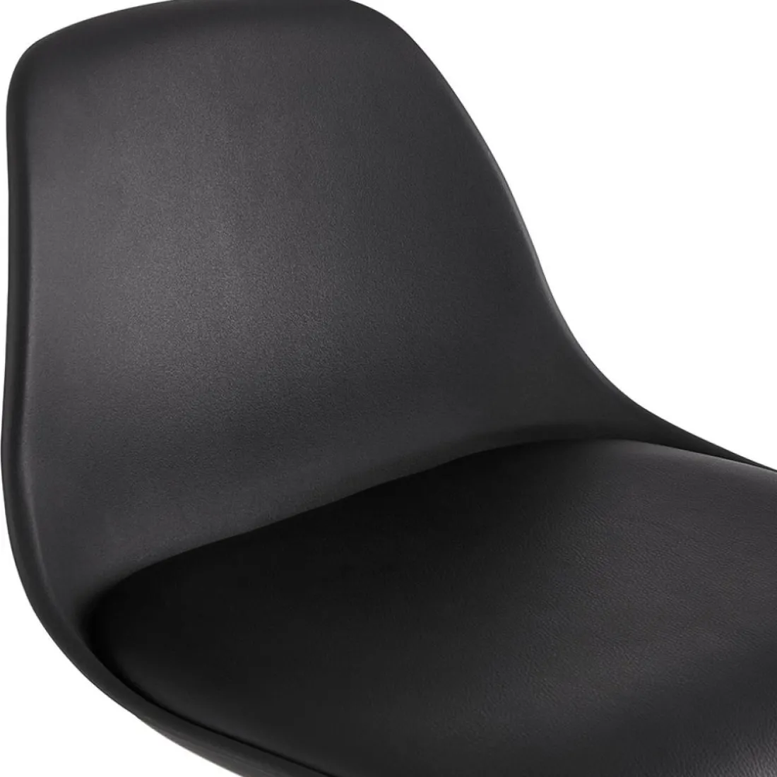 Tabouret snack mi-hauteur 'TATAMI MINI' noir