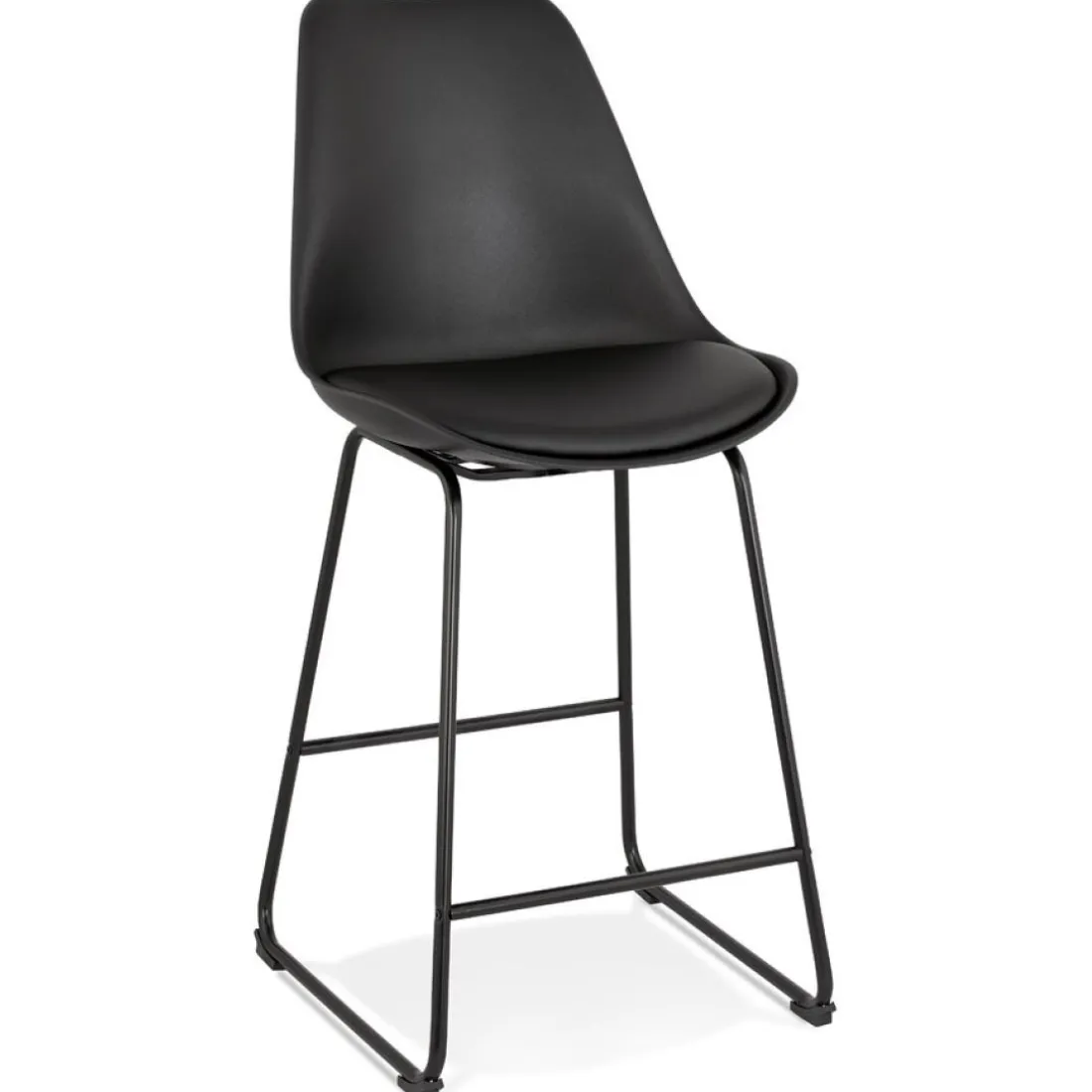 Tabouret snack mi-hauteur 'CHOKO MINI' noir