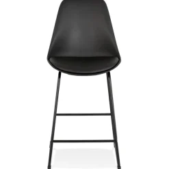 Tabouret snack mi-hauteur 'CHOKO MINI' noir