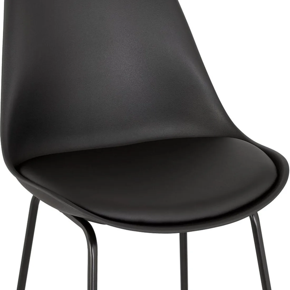 Tabouret snack mi-hauteur 'CHOKO MINI' noir