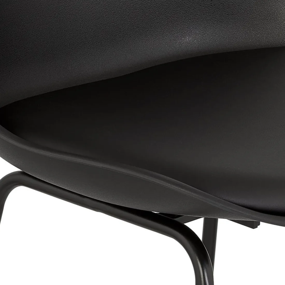 Tabouret snack mi-hauteur 'CHOKO MINI' noir