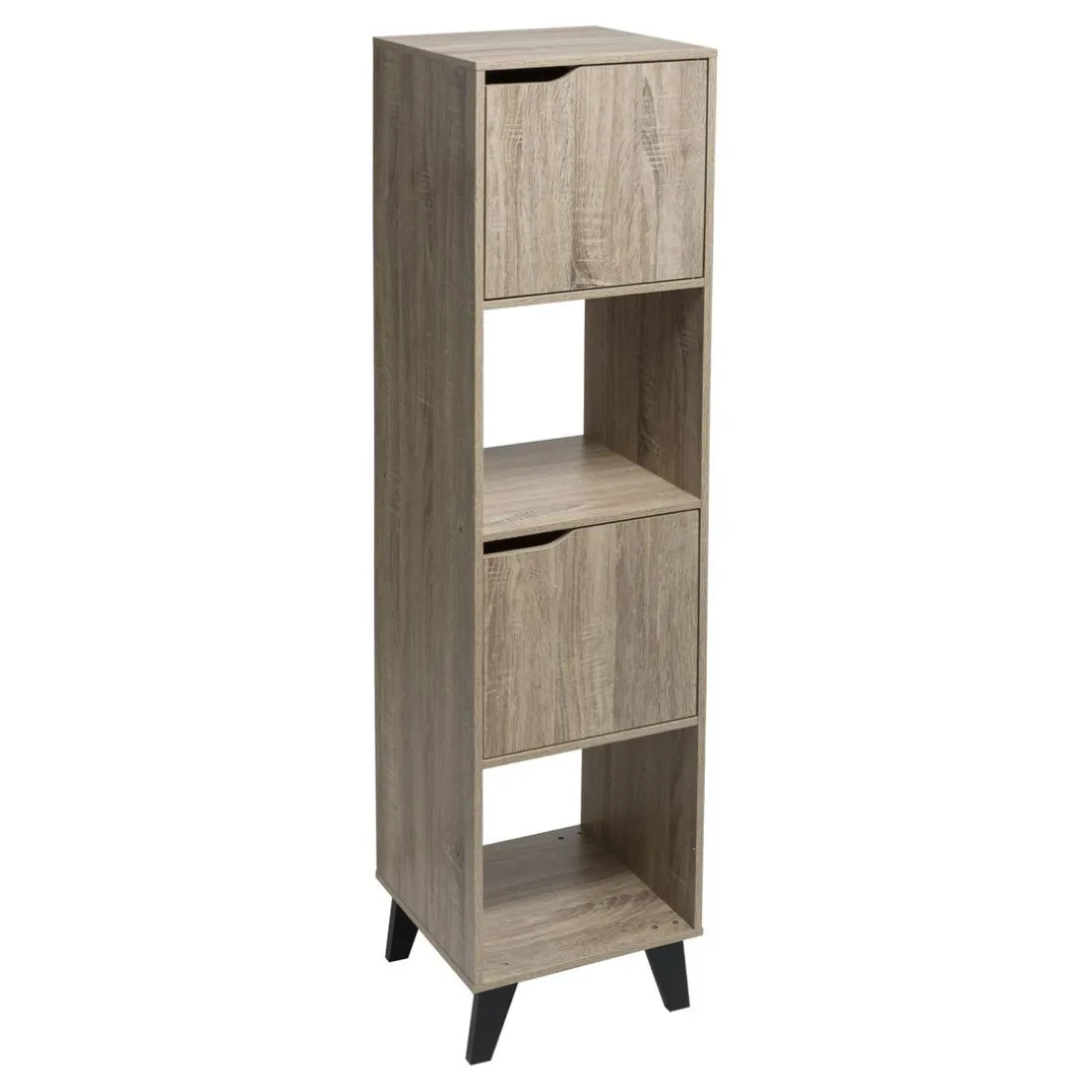Étagère 4 Cases H Mix Nature Pied