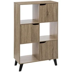 Étagère 6 cases porte