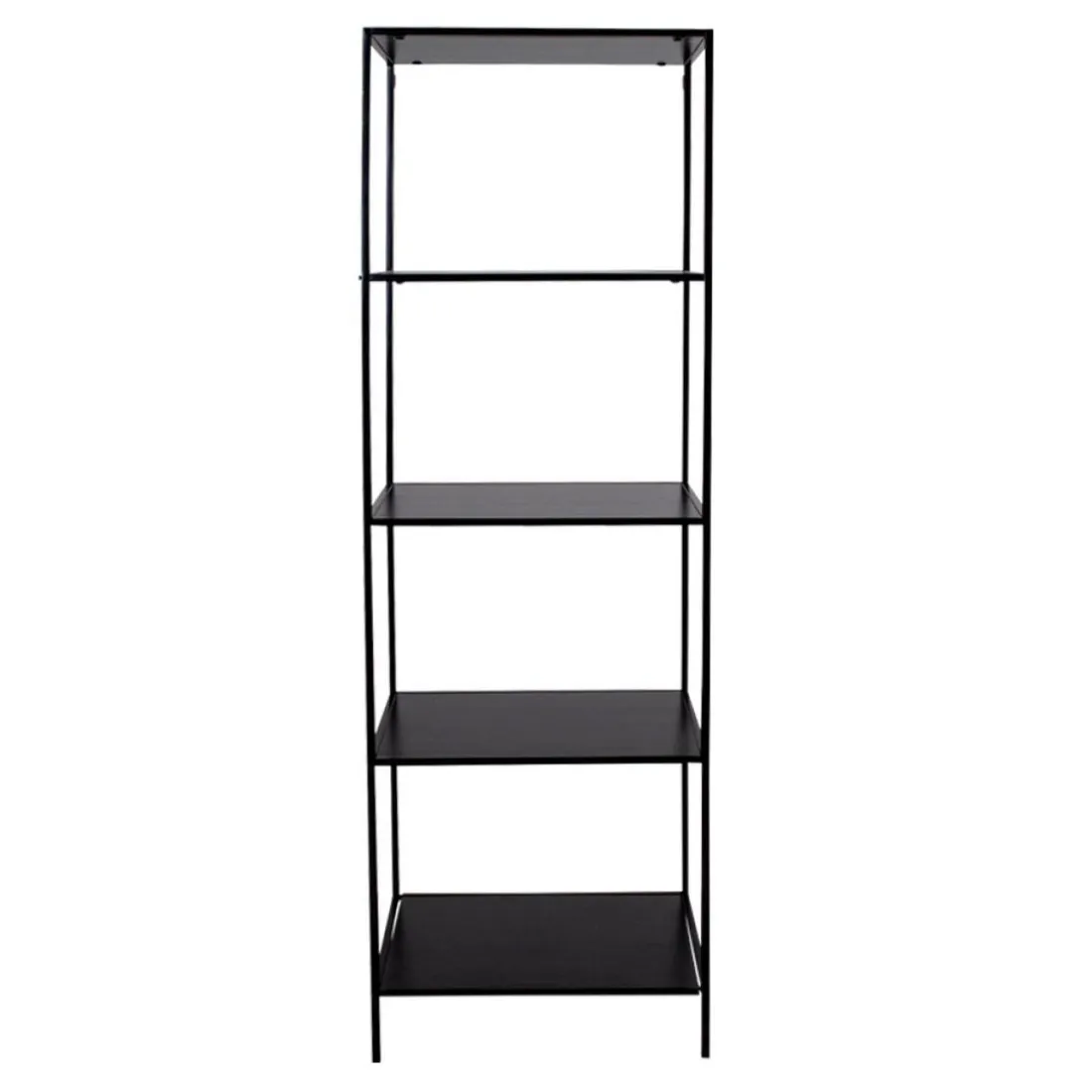 Étagère 4 étages 170 cm Noir PERKAR
