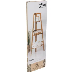 Étagère Angle 3 Niveaux Sicela Bambou