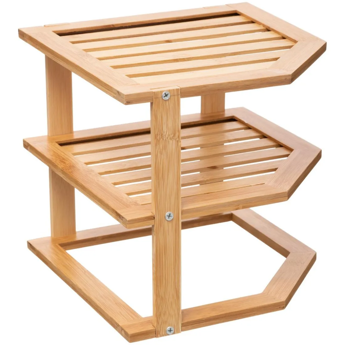 Étagère Bambou 2 Niveaux
