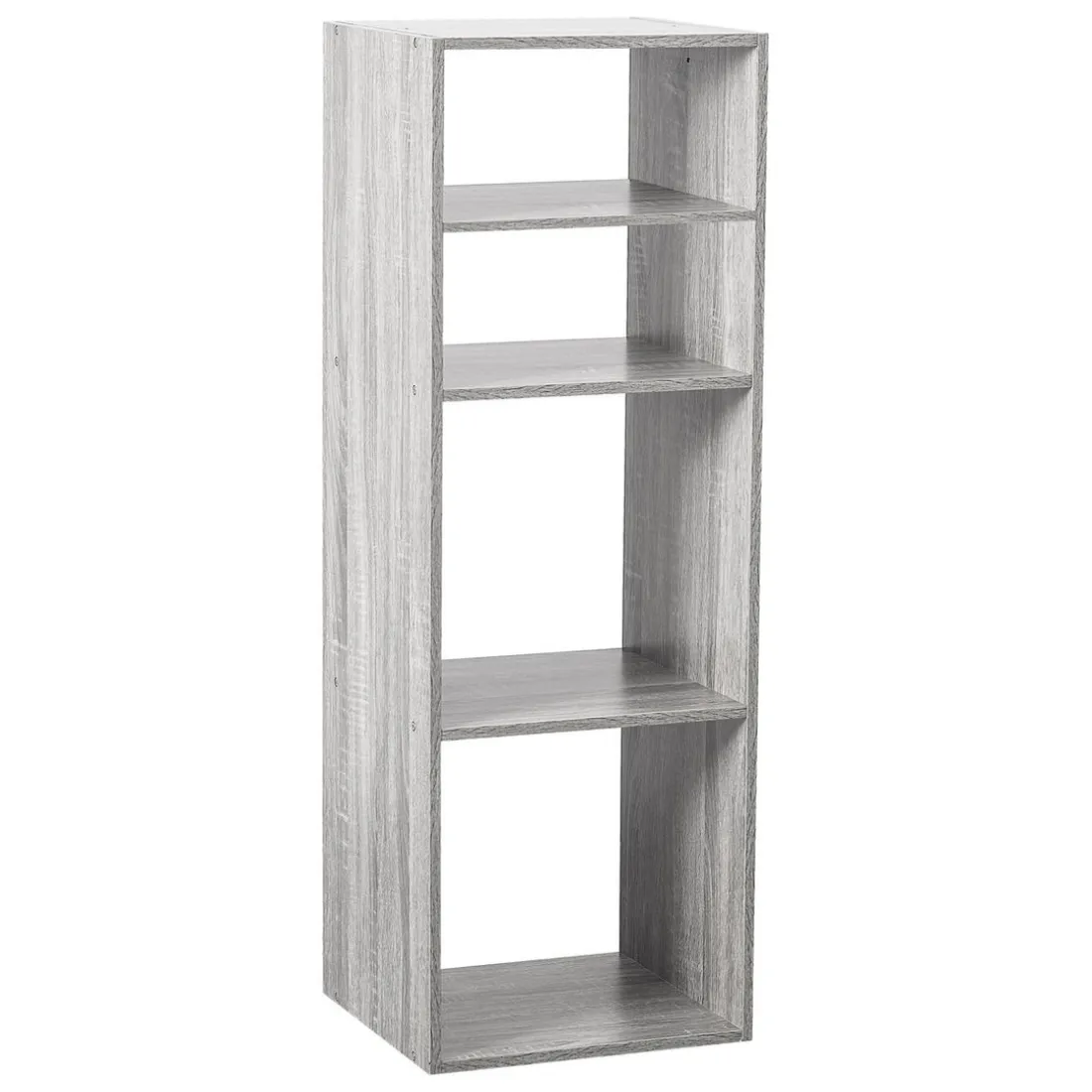 Étagère en Bois 2+2 Cases Mixe Gris