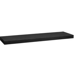 Étagère murale noire