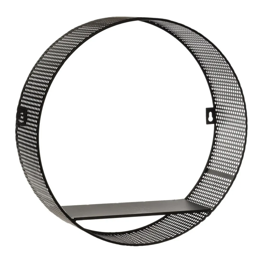 Étagère Murale Ronde Perforée x 3