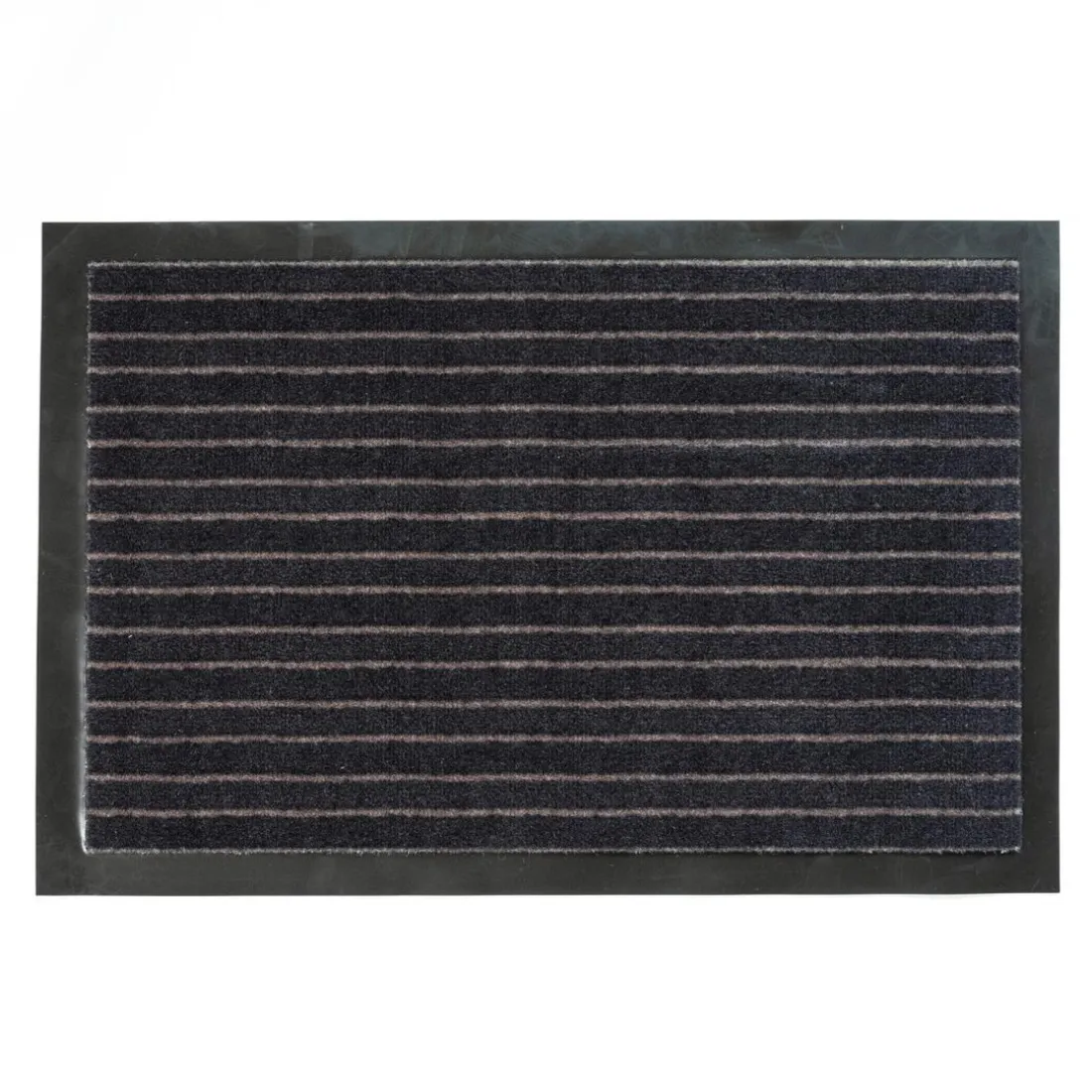 Tapis a rayures noir payas