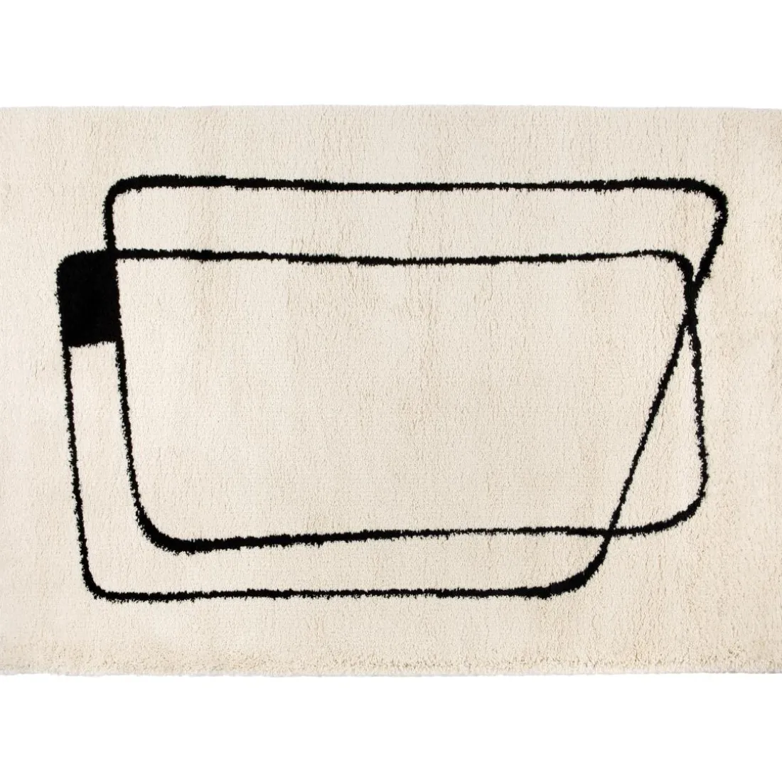 Tapis Azara Neige 160 x 230 x 3 cm