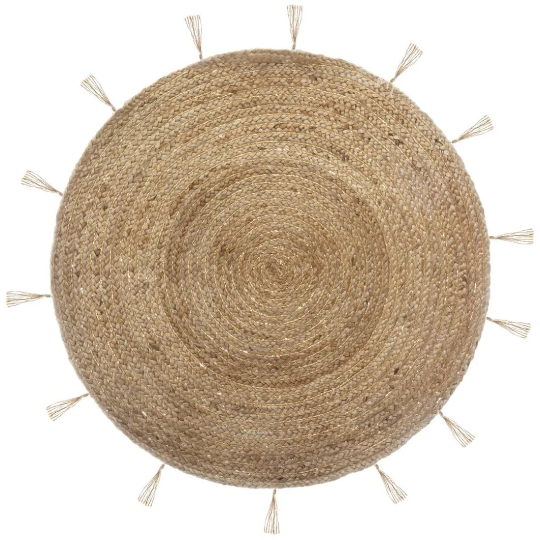 Tapis Cosy Jute Lurex