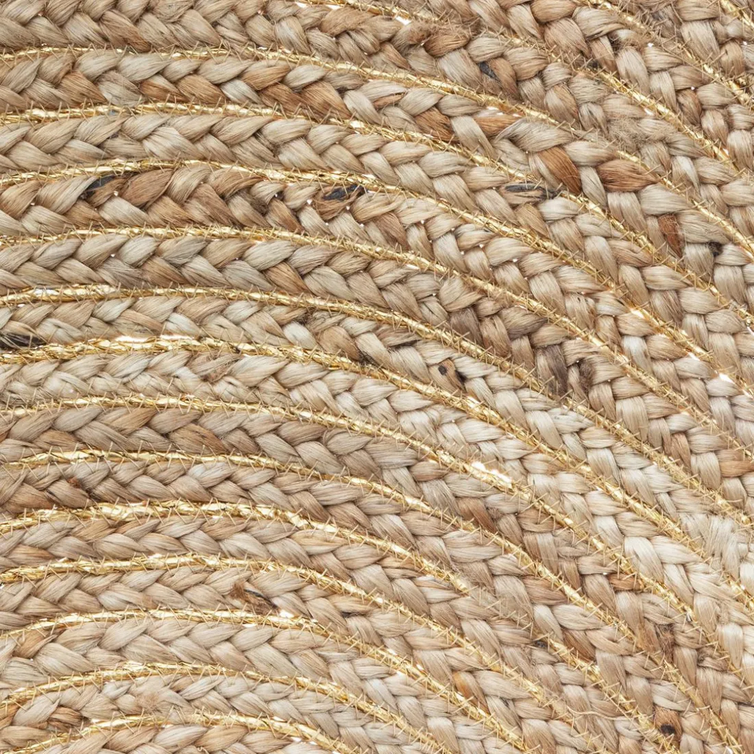 Tapis Cosy Jute Lurex