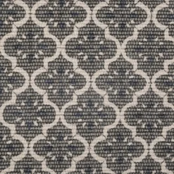 Tapis en Coton Imprimé Box Gris modèle A