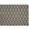 Tapis en coton imprimé 120x170 cm café
