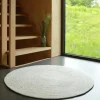 TAPIS EN LAINE NATURAL L