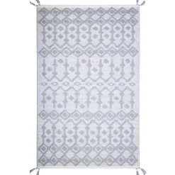 Tapis enfant naturel & écru BLONDER Gris