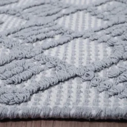 Tapis enfant naturel & écru BLONDER Gris