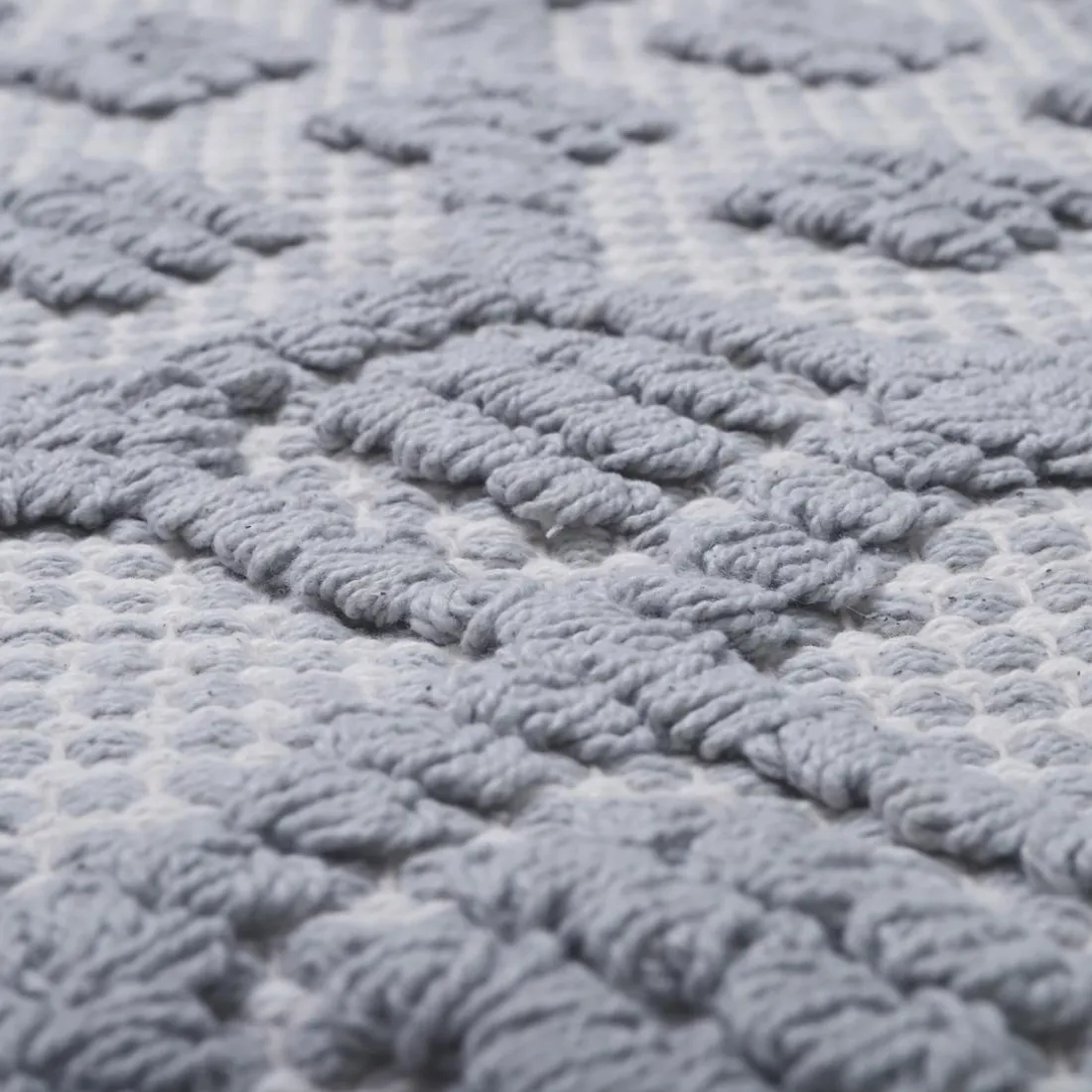 Tapis enfant naturel & écru BLONDER Gris