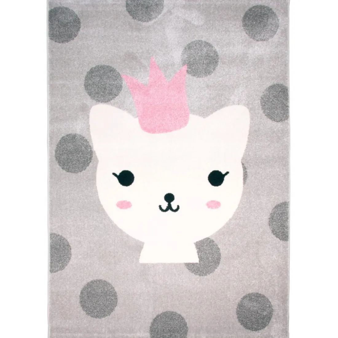 Tapis enfant princesse chat 120x170cm LANNA