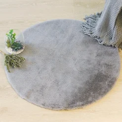 Tapis four extra doux gris D 80