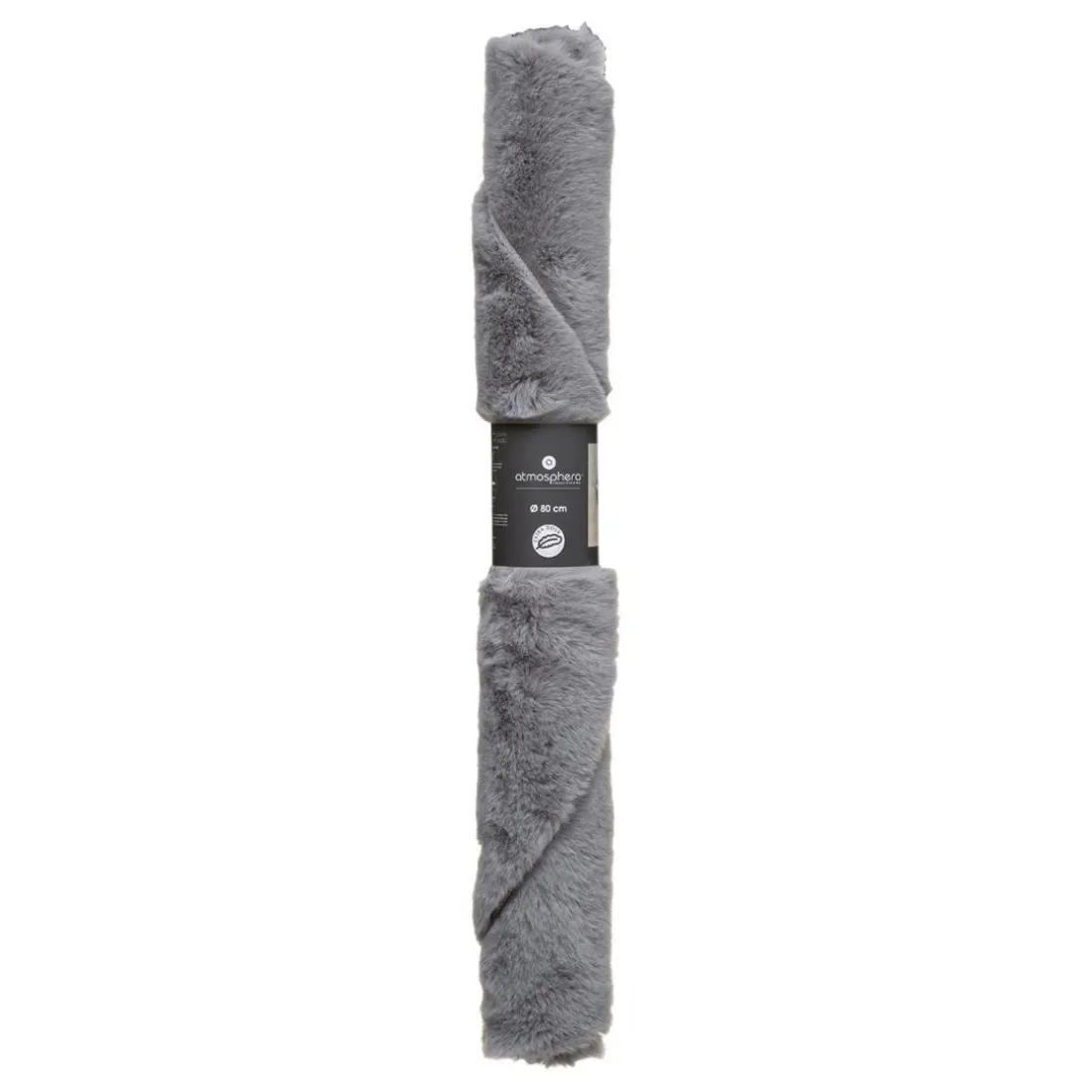 Tapis four extra doux gris D 80