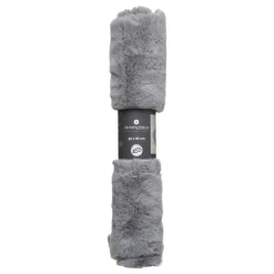 Tapis four extra doux gris 60 x 90