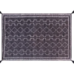 Tapis Gimie Charbon/ivoire 120 x 180