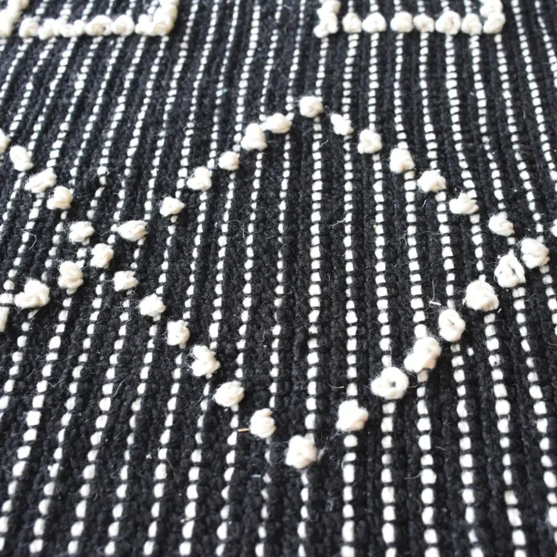 Tapis Gimie Charbon/ivoire 120 x 180