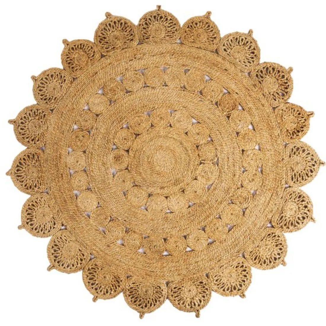 Tapis Jute 120cm Kolkata