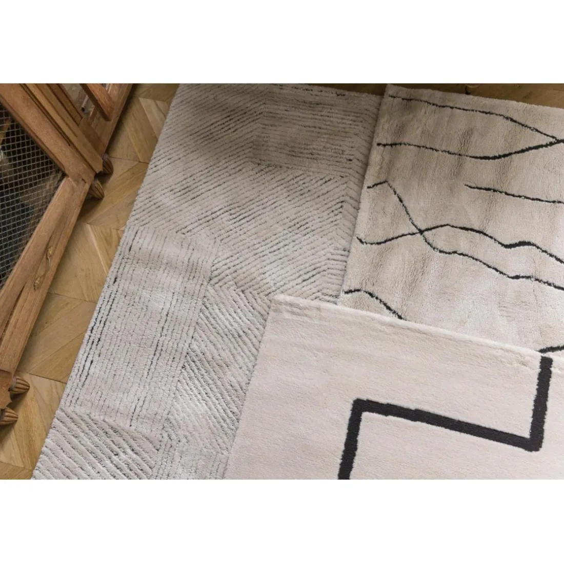 Tapis Louisa Caviar 160 x 230 x 2 cm