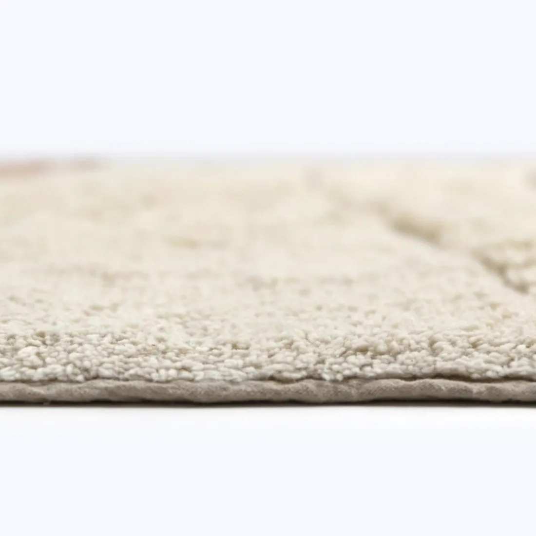 TAPIS M MULTICOLORE EN COTON