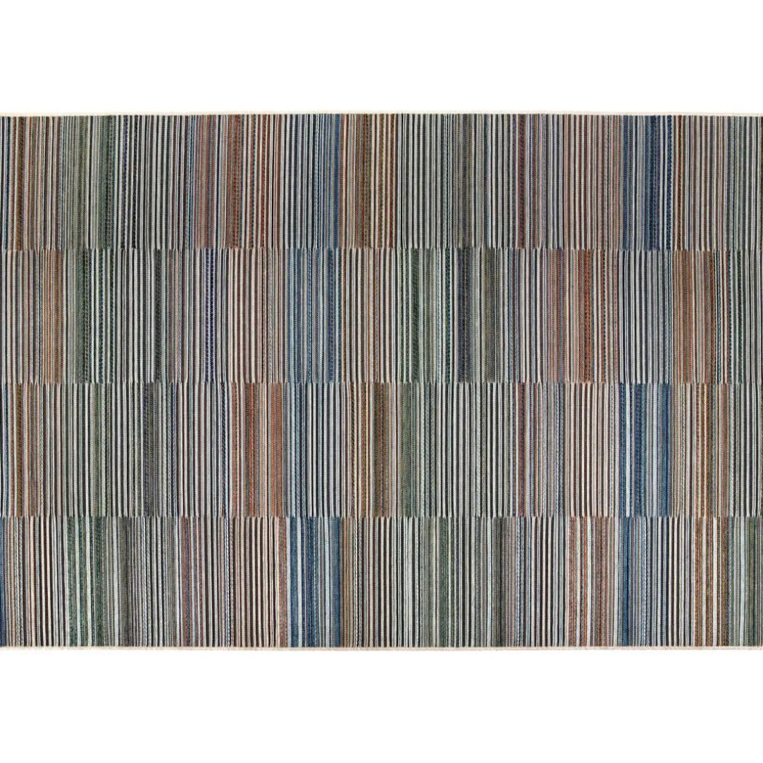 Tapis rectangulaire Bianca outdoor Lagon