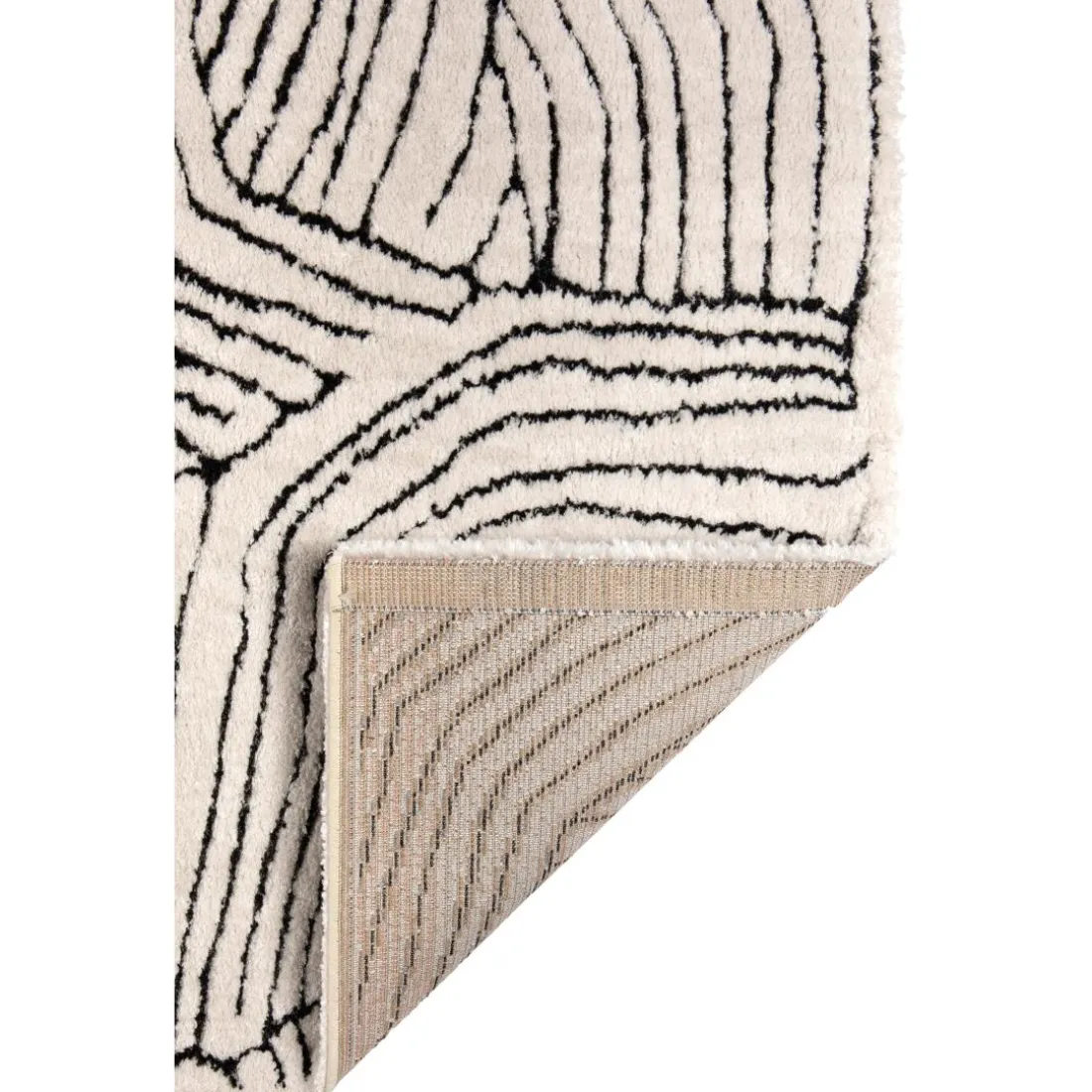 Tapis recycl� Paulin Neige 160 x 230 x 2