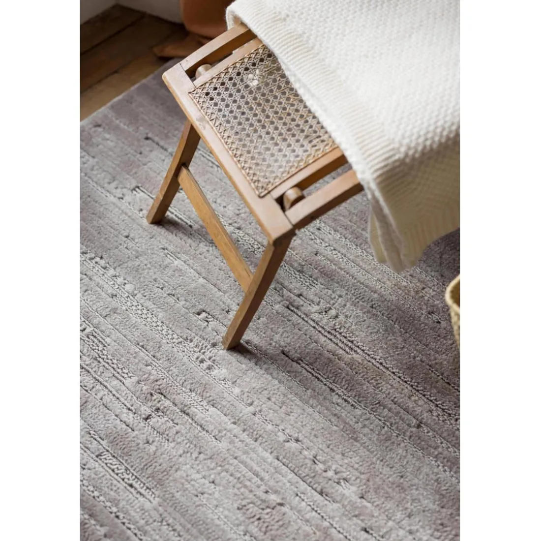 Tapis Vermon Neige 160 x 230 x 1 cm