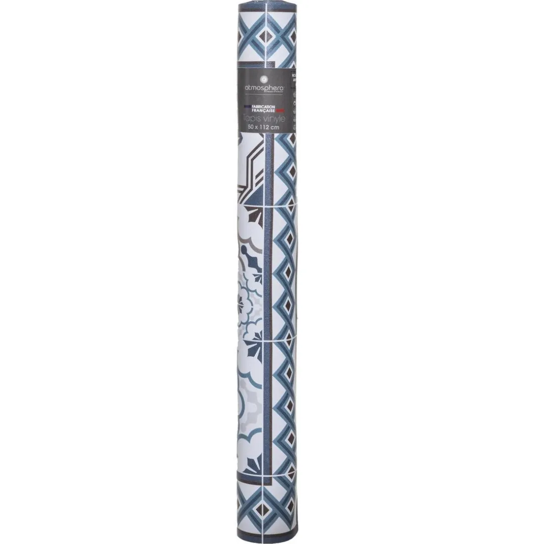 Tapis Vinyle Mosaïque bleuBoîte 50x112