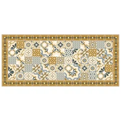 Tapis Vinyle Mosaïque gris Boîte 50x112