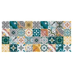 Tapis Vinyle Mosaïque gris Boîte 50x112