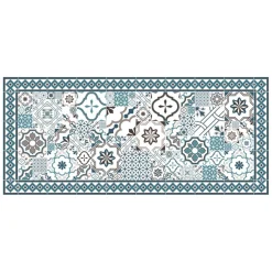 Tapis Vinyle Mosaïque marron Boîte 50x112