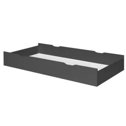 Tiroir pour lit junior Couchage anthracite 90x200