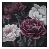 Toile Peinture avec Cadre Fleurs