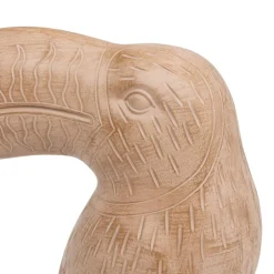 Toucan beige en résine H30cm