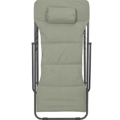 Transat Pliant en Métal vert kaki