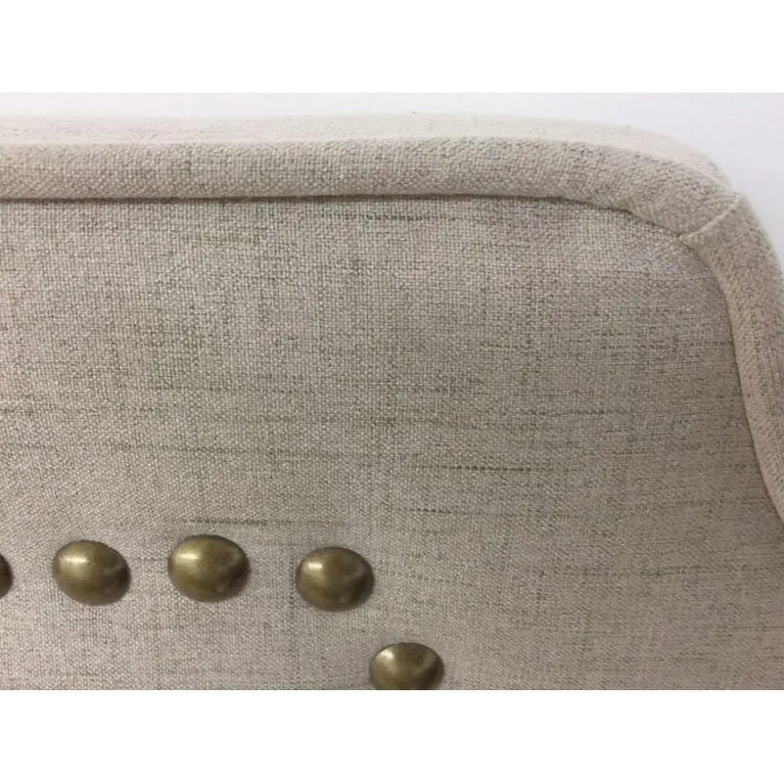 Tête de lit 160cm Tissu Beige ORCHIDEE