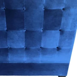 Tête de lit Luxor Velours Bleu