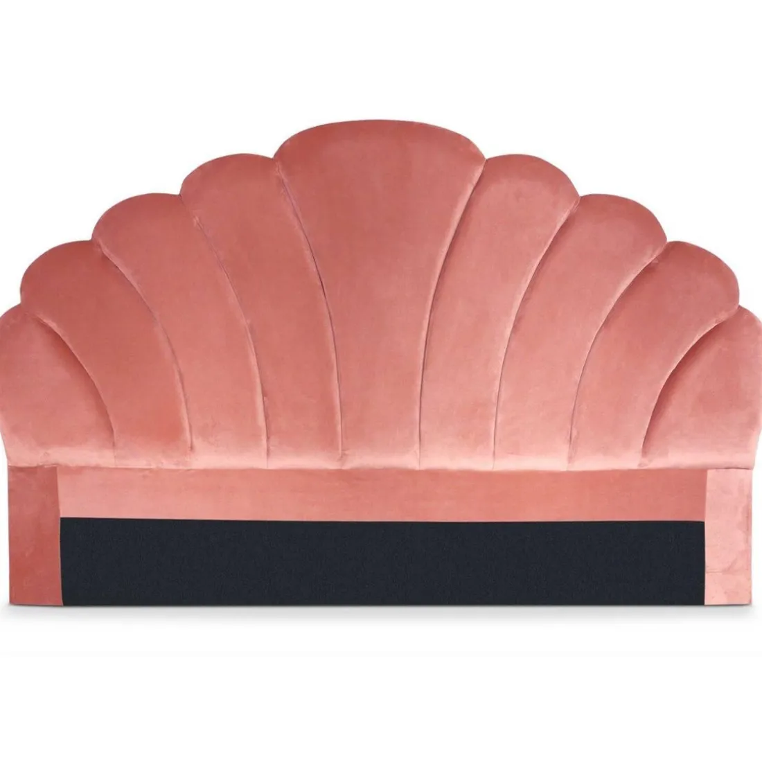 Tête de lit Mermaid 180 cm Velours Rose