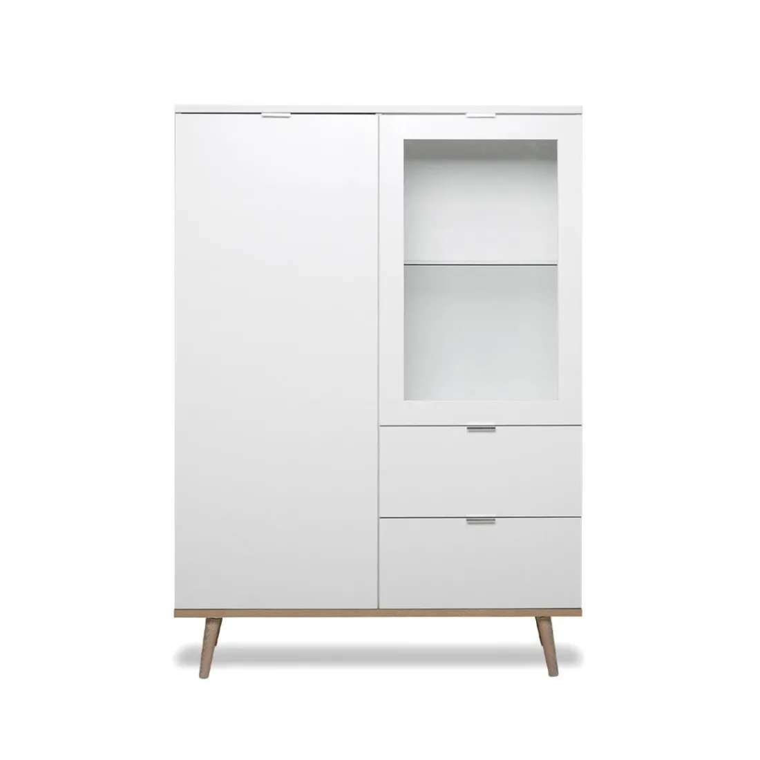 Vaisselier avec 2 Portes et 2 Tiroirs COPENHAGUE