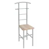 Valet de chambre avec assise en décor chène San Remo