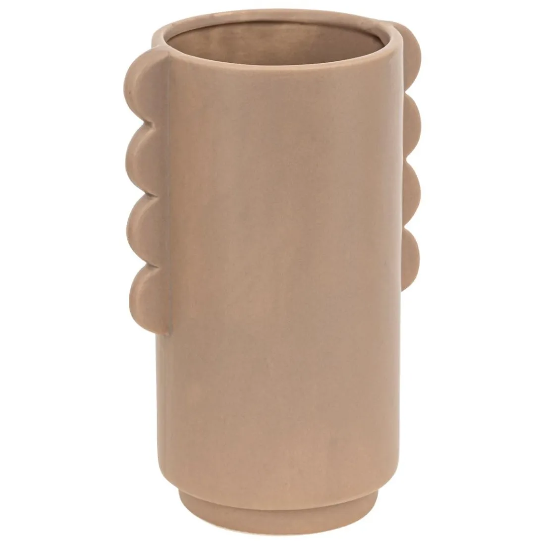 Vase céramique Hind Taupe