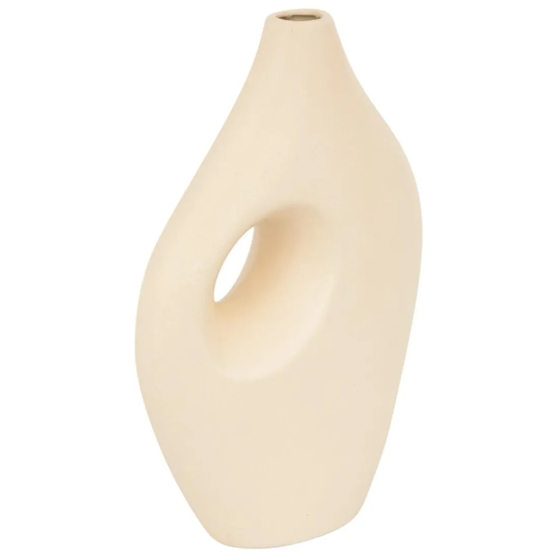 Vase céramique Nola Beige
